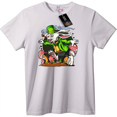 NOONEBRAND Тениска Заек с Зелена Шапка - 3XL, Black