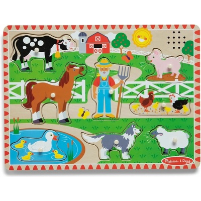 Melissa & Doug se zvukovými efekty zvířátka ze ZOO