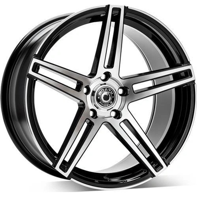 Wrath Alloy Wheels Wf-1 9x18 5x112 ET40 black polished