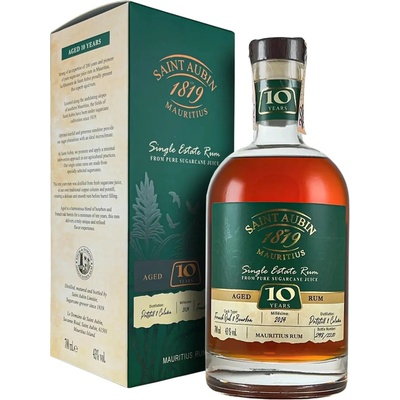 Saint Aubin 10y French Oak & Bourbon Cask 43% 0,7 l (kartón)