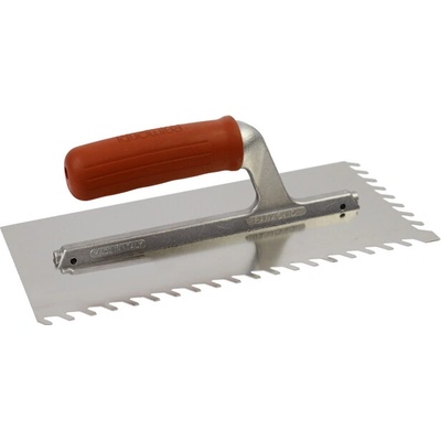 Hladítko nerez zub W8 KAUFMANN 280x130x0.75mm softgrip