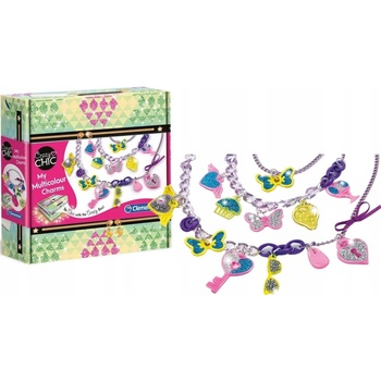 Clementoni: Crazy Chic Pestrofarebné prívesky