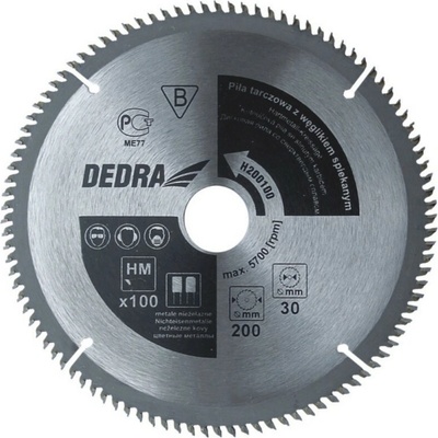 Dedra Kotouč pilový na dřevo 600x30mm 100z