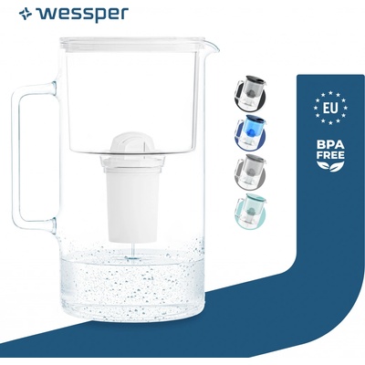 Wessper AquaClassic D2 3,3 l, biela + 1 filter
