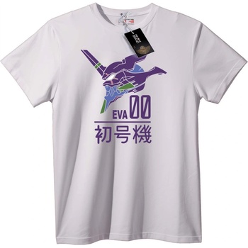 NOONEBRAND Тениска EVA 00 Юнит 00 Аниме - XL, White