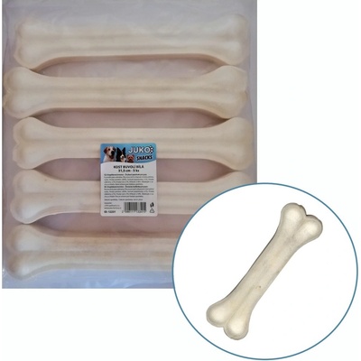 JUKO Snacks Kost buvolí bílá 31,5 cm 5 ks