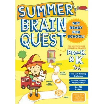 Summer Brain Quest: Between Grades Pre-K & K | Workman Publishing, Bridget Heos, Edison Yan