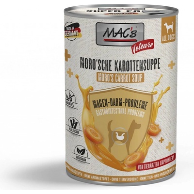 MAC's Dog Vetcare Mrkvová polévka s mořskými řasami 6 x 400 g