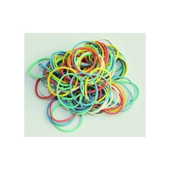 Q-Connect Ластици цветни 25г асорти