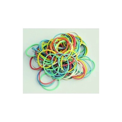 Q-Connect Ластици цветни 25г асорти