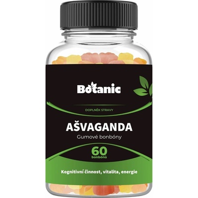 Botanic Ašvaganda Gumené cukríky 60 ks
