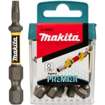 MAKITA torzní bit řady Impact Premier (E-form) T20-50mm, 10 ks (E-26032)