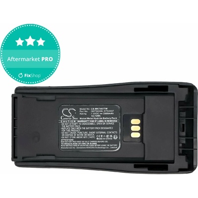 Baterie pro Motorola CP, EP, GP, PM-series, 2500mAh, Ni-MH, 7.5V, PMNN4081, HQ