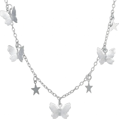 HARAHU Колие st-35486 - Сребърен kp35486 (st-35486)