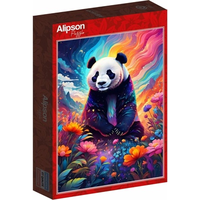 Alipson Farebná panda 1000 dielov