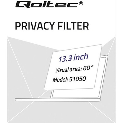 Qoltec Privátní filtry Rodo 13.3'' | 16:9, 51050