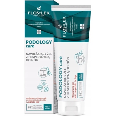 PODOLOGY care Hydratační gel s hesperidinem na nohy 80g - Floslek