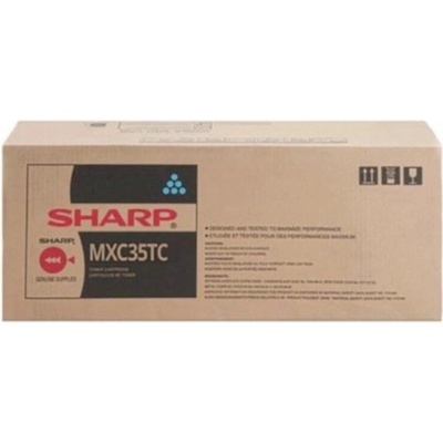 Sharp MX-C35TC лазурен (cyan) оригинален тонер (MXC35TC)