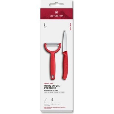 Sada nože se škrabkou Victorinox červená 6.7111.22C1