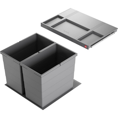 Hailo 600 ALLEGRO 350 2 x 28 L V 397mm tmavosivá