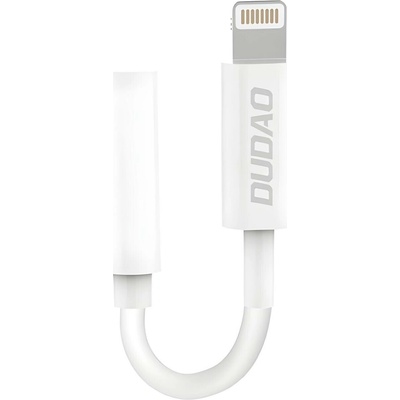 Audio adaptér Dudao L16i – Lightning na 3,5 mm jack Biela HR36377