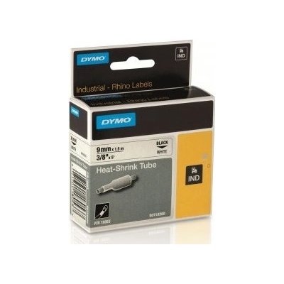 zmršťovacia bužírka DYMO 18053 D1 RHINO Black On White Tube (9mm) (S0718280)
