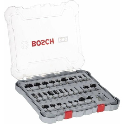 Bosch 30-dielna zmiešaná súprava fréz stopka 6 mm 2607017474