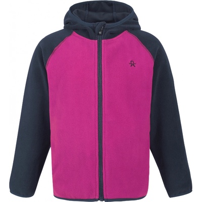 Colorkids Dětská fleecová mikina Festival fuchsia
