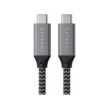 SATECHI USB-C / USB-C 100W, 40Gbps, 25cm space gray