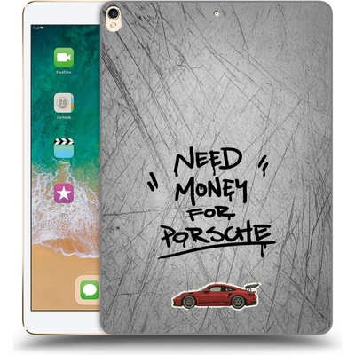 Picasee silikónový prehľadný obal pre Apple iPad Pro 10.5 2017 2. gen Grey Drift