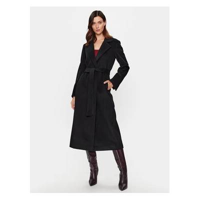 MAX&Co. MAX&Co. Вълнено палто Longrun 40149523 Черен Regular Fit (Longrun 40149523)