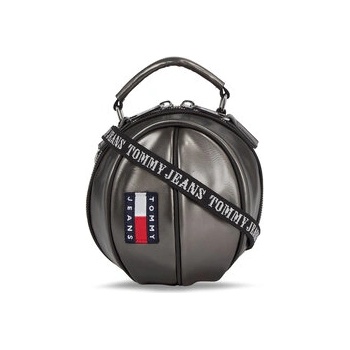 Tommy Hilfiger Дамска чанта Tjw Heritage B. Ball Bag Metal AW0AW15434 Сив (Tjw Heritage B. Ball Bag Metal AW0AW15434)