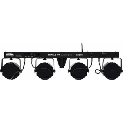 Eurolite LED KLS-170 12x3W TCL, 4X2W UV/bílá DMX, světelná rampa