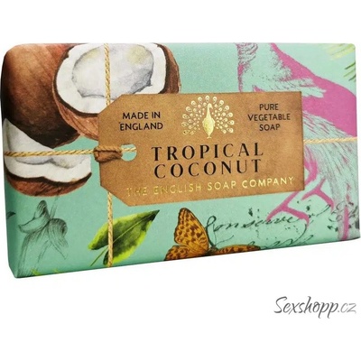 English Soap Company tuhé mýdlo Kokos 190 g