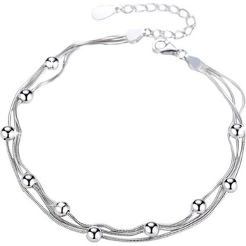 Silenti Jewelry Сребърна гривна "Рационалност