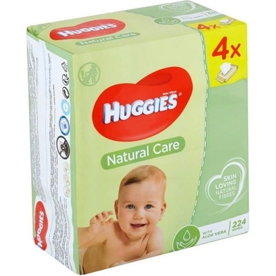 Huggies Quatro Pack Natural Care 4 x 56 ks