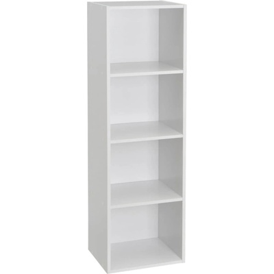 Casa Selección Бяла библиотека 30x106x24 cm Cube - Casa Selección (806756)