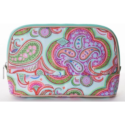 Oilily Střední taška Summer Paisley zelená OIL0328-603 AQUA