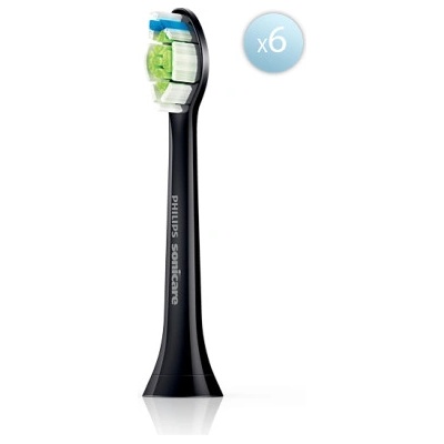 Philips Sonicare W2 Optimal White Black 6 pcs HX6066/88