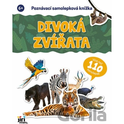 Jiří Models poznávací samolepková knížka divoká zvířata