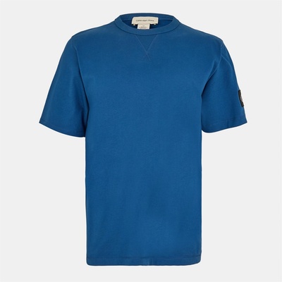 Calvin Klein Jeans Тениска Calvin Klein Jeans Monogram Badge T-Shirt - Blue Jean