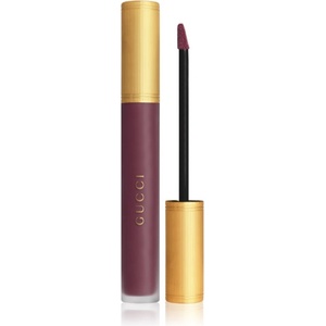 Gucci Gucci Beauty Rouge à Lèvres Matte Lipstick матиращо течно червило цвят 607 Vanessa Violet 6.5ml
