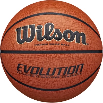 Wilson Баскетболна топка за състезания на закрито, размер 6 - wilson evolution