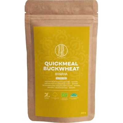 BrainMax Pure Pure® QuickMeal, каша от елда с банан, БИО, 250 гр