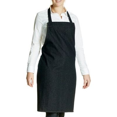 Link Kitchen Wear Džínová zástěra X998 Black 90x90cm