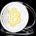 HARAHU Монета Bitcoin - Сребърна/Златна KP5907