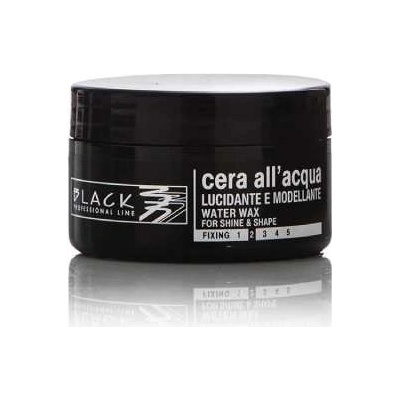 Black water wax for shine shape vosk pre mokry vzhlad vlasov 100 ml