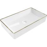 Mexen Nadia 62x35 cm white/gold (21616005)