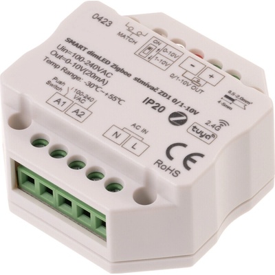 T-LED Stmívač SMART dimLED ZIGBEE ZD1 0/1-10V
