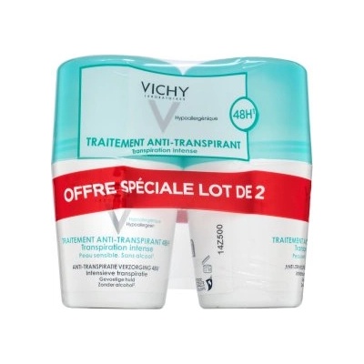 Vichy roll-on 48H Intensive Anti-Transpirant Deodorant Roll-on 2 x 50 ml